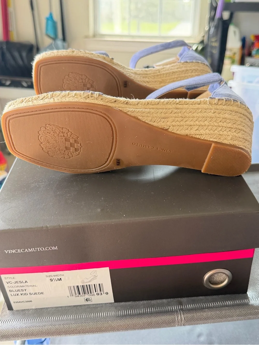 Vince Camuto Bluesy Espadrille Wedge Sandals